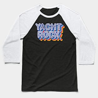 Psychedelic Fade Yacht Rock Party Boat Drinking graphic Baseball T-Shirt